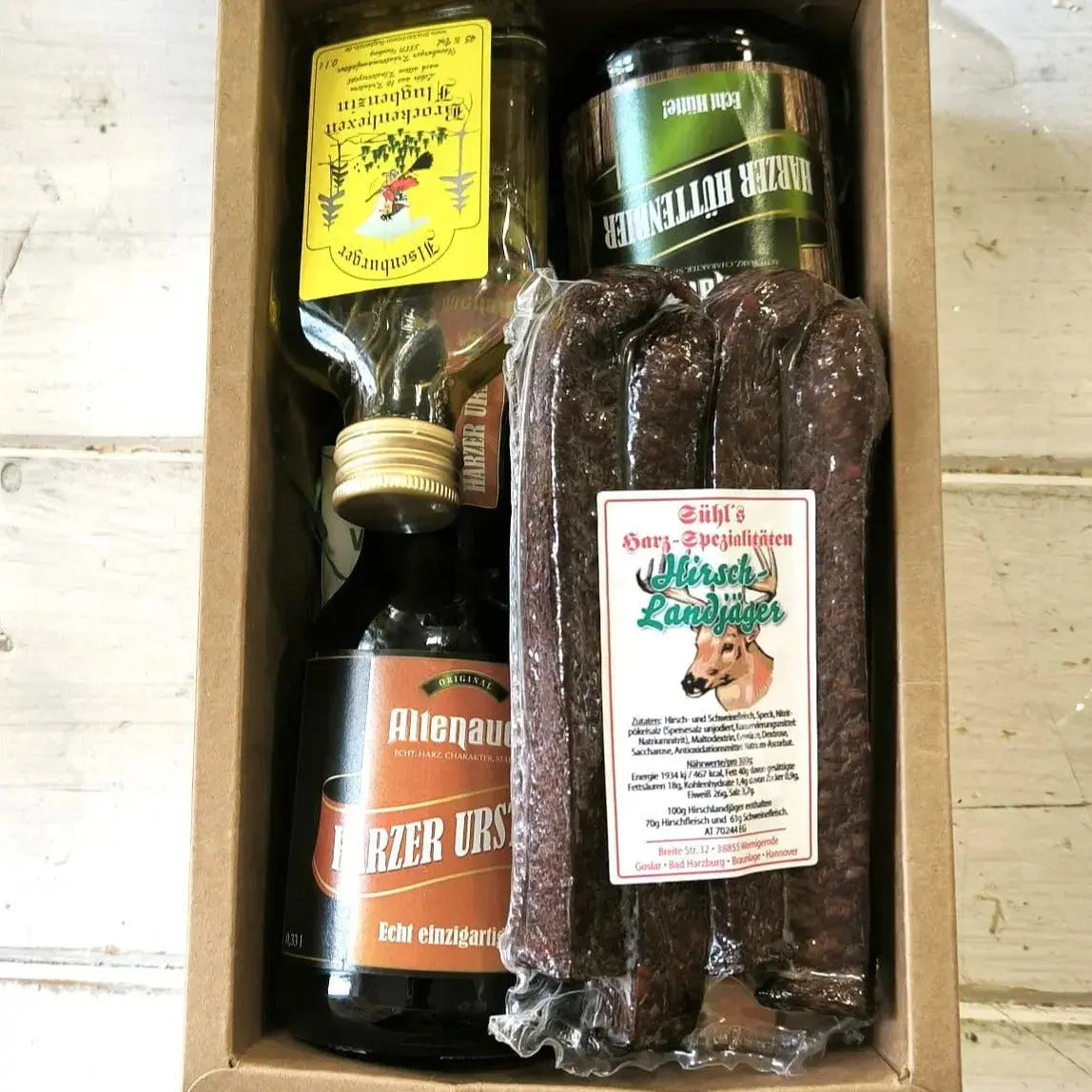 Harzer Wander - Kiste – Genuss & Abenteuer aus dem Harz - senf - shop.com