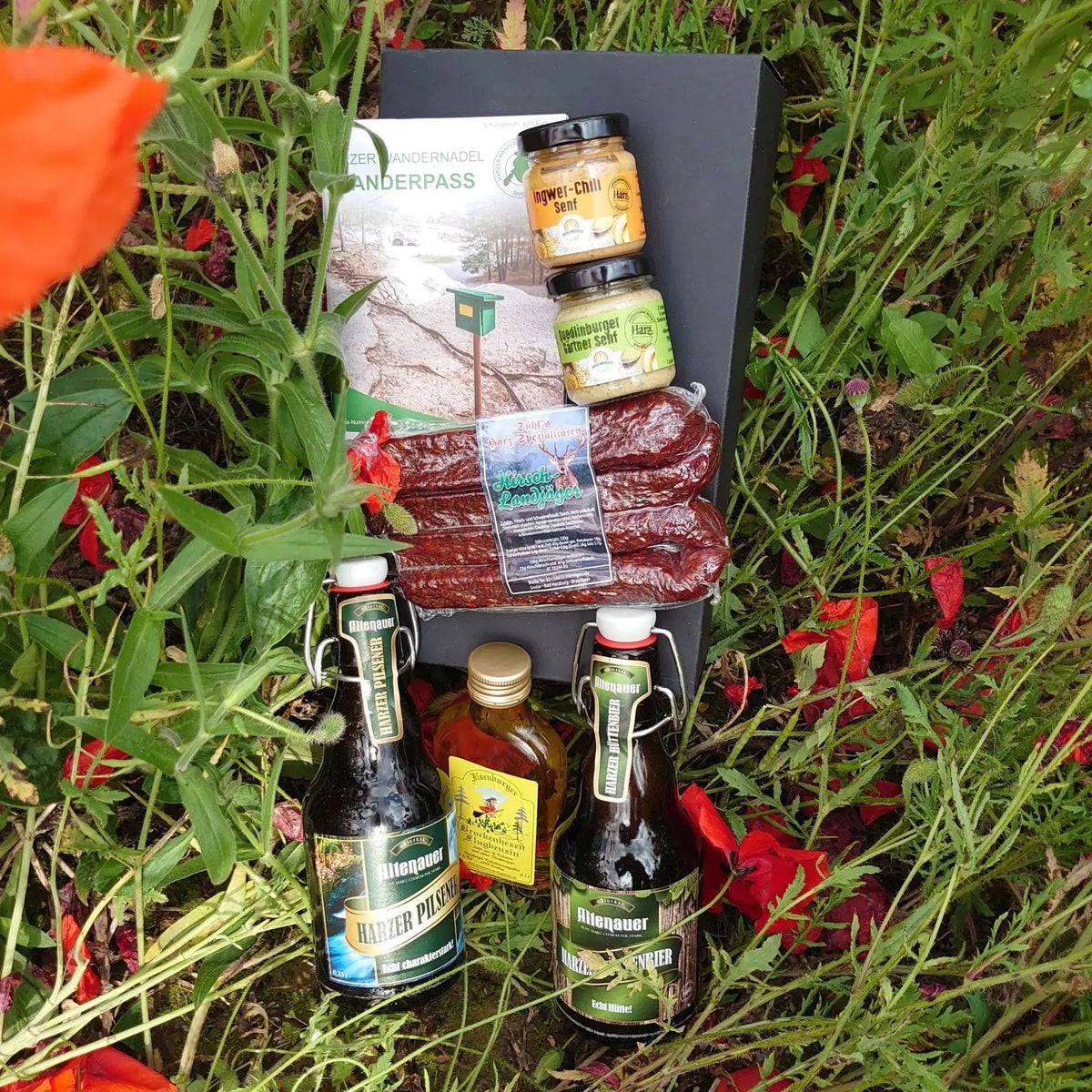 Harzer Wander - Kiste – Genuss & Abenteuer aus dem Harz - senf - shop.com
