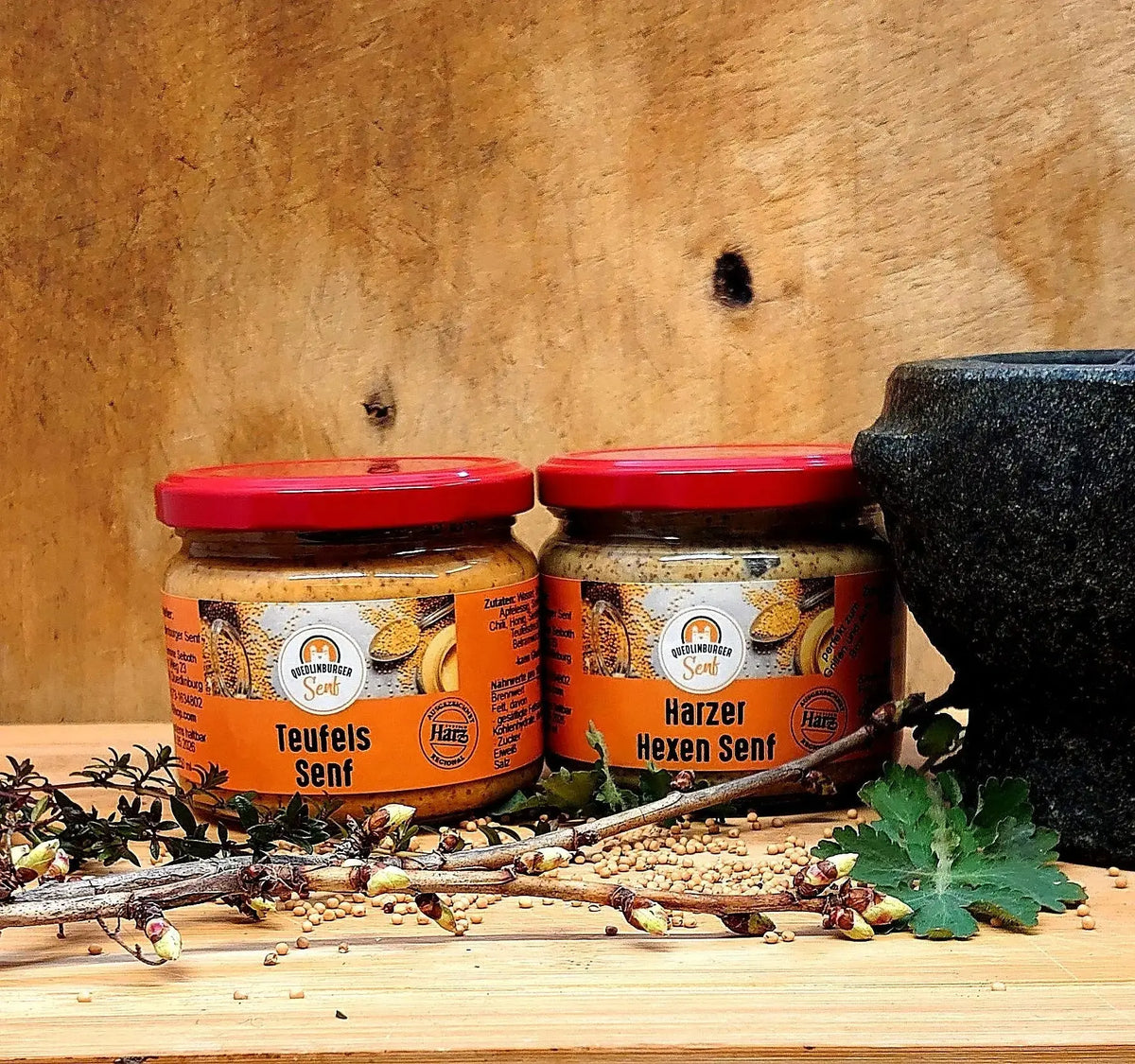 đ„ Hexen - & Teufels - Senf - Tablett â doppelt scharf, doppelt lecker! - senf - shop.com