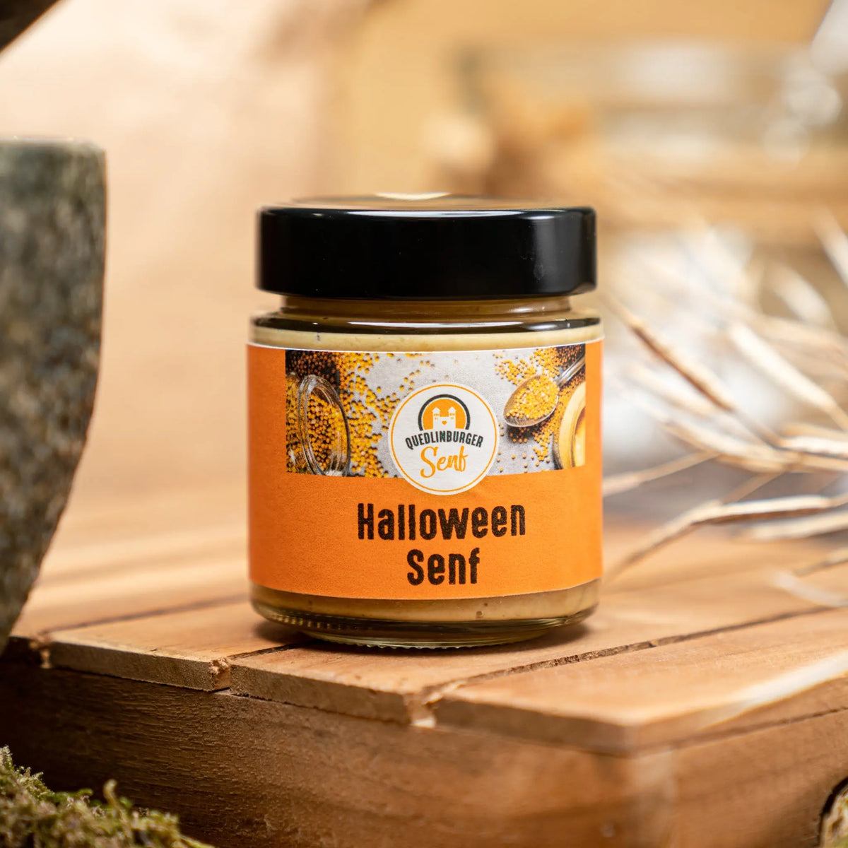 Herbst-Senf-Spezialitätenpaket mit GRATIS Holzlöffel sanfshop.com