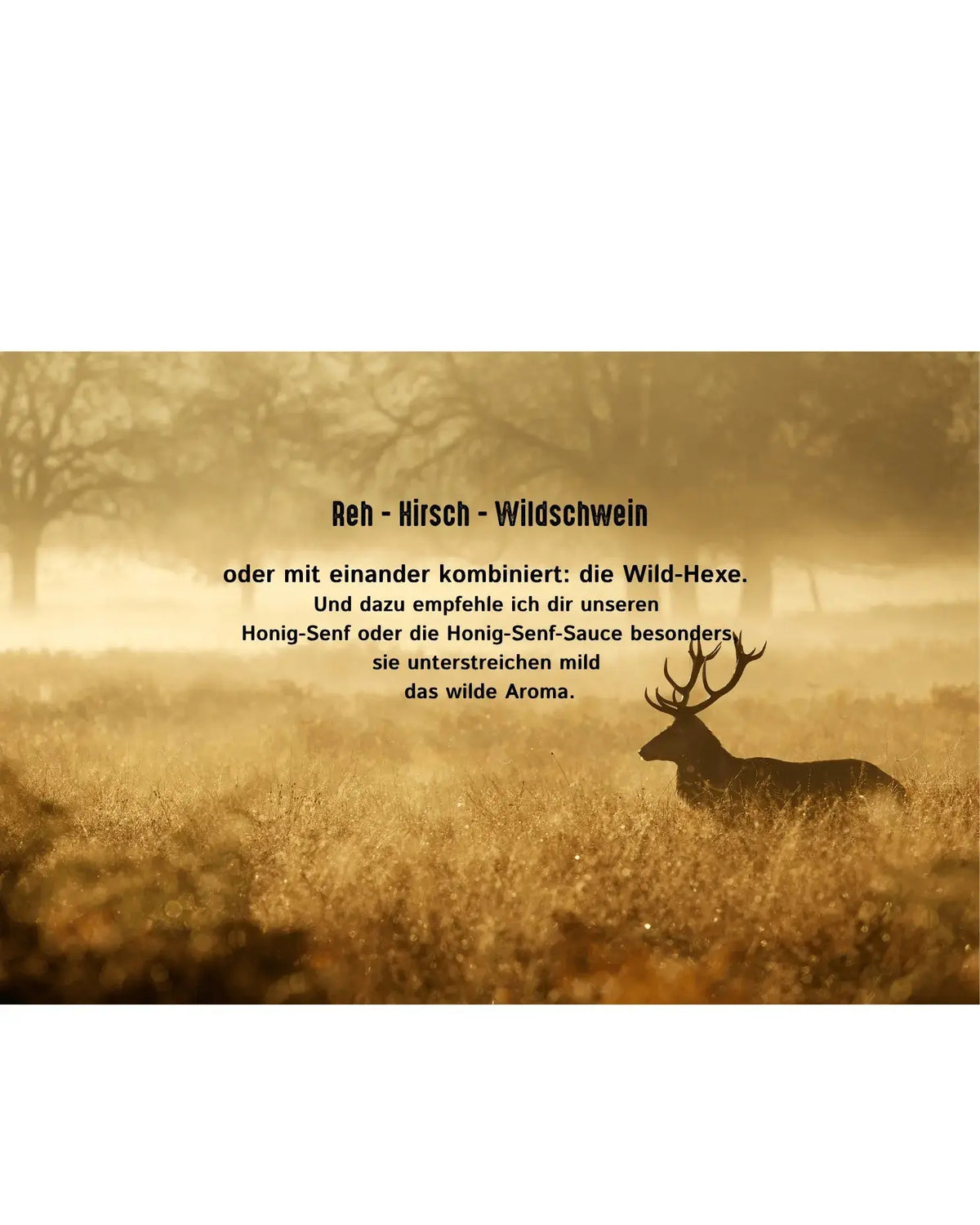 Wildspezialitäten aus dem Harz – handwerklich &amp; ursprünglich - sanfshop.com
