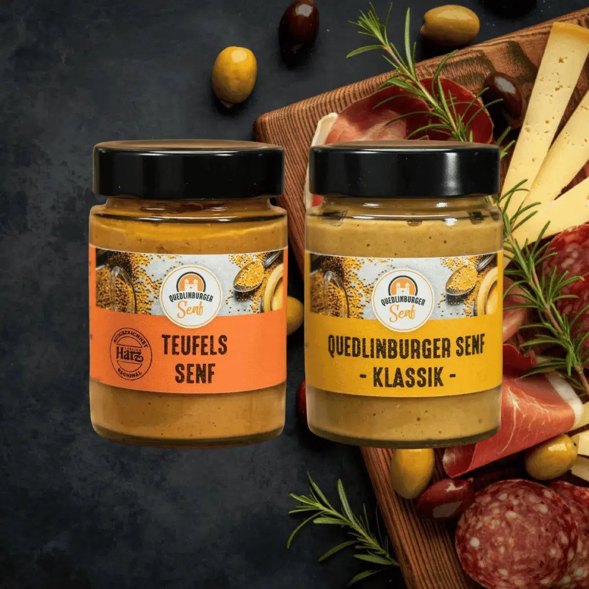 Großes Senf - Starter - Bundle – Klassik &amp; Teufels + Senferlebnis + 3+1 Set - senf - shop.com