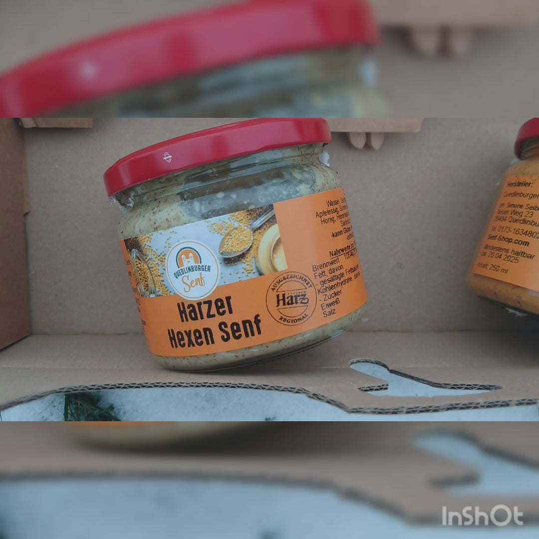 🔥 Hexen- &amp; Teufels-Senf-Tablett – doppelt scharf, doppelt lecker!