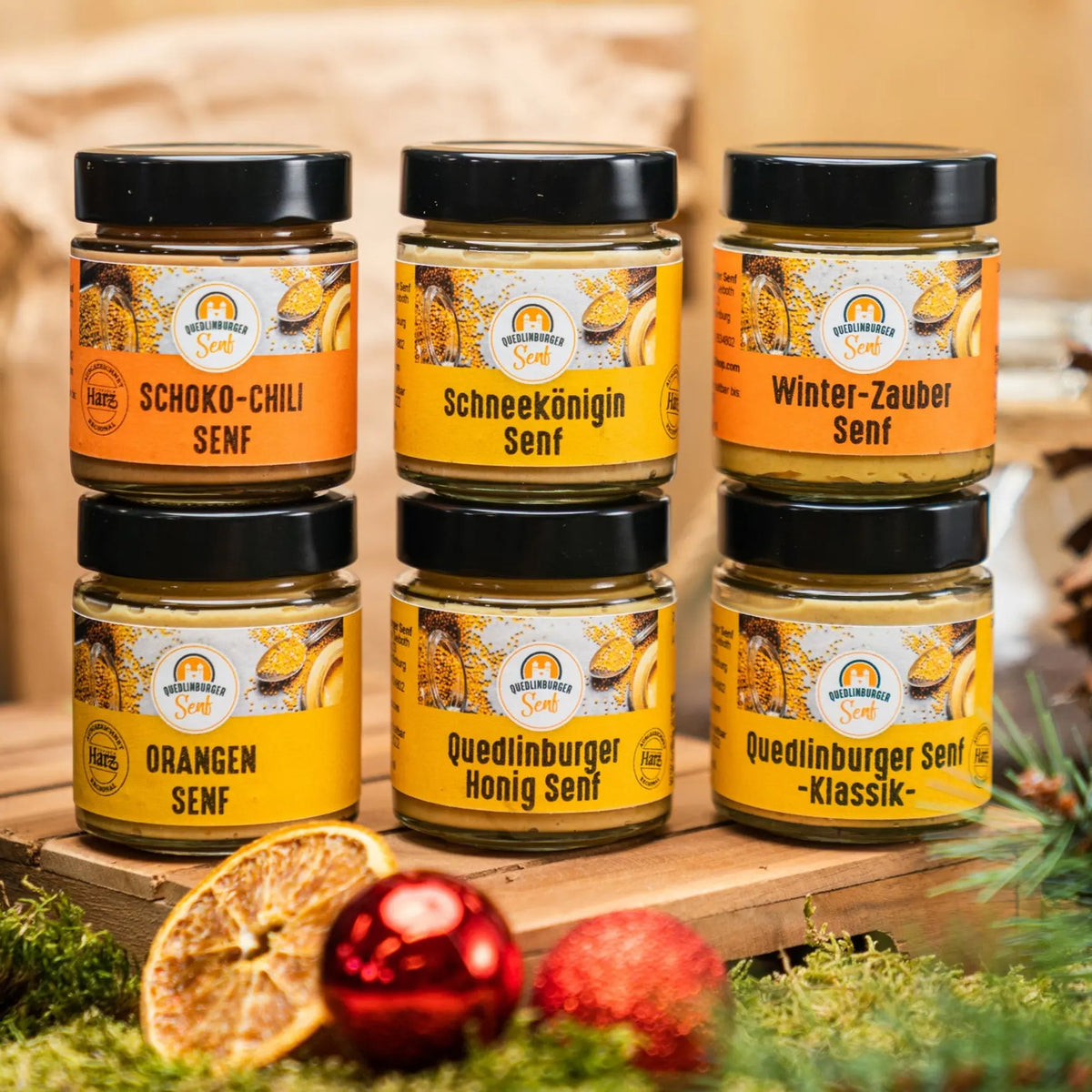 Weihnachts-Senf-Spezialitätenpaket sanfshop.com